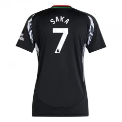 Damska Koszulka Arsenal FC Bukayo Saka #7 2024/25 Wyjazdowa
