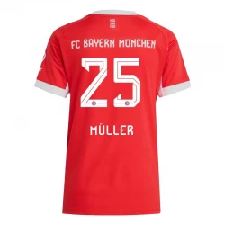 Damska Koszulka Bayern Monachium Muller #25 2025/26 Domowa