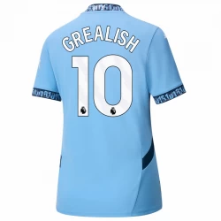 Damska Koszulka Manchester City Jack Grealish #10 2024/25 Domowa