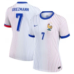 Damska Koszulka Piłkarska Francja Antoine Griezmann #7 Euro 2024 Wyjazdowa