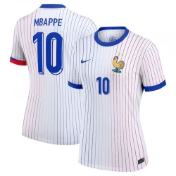 Damska Koszulka Piłkarska Francja Mbappe #10 Euro 2024 Wyjazdowa