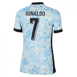 Damska Koszulka Piłkarska Portugalia Cristiano Ronaldo #7 Euro 2024 Wyjazdowa