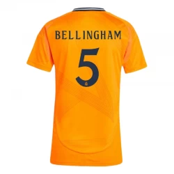 Damska Koszulka Real Madryt Jude Bellingham #5 2024/25 Wyjazdowa