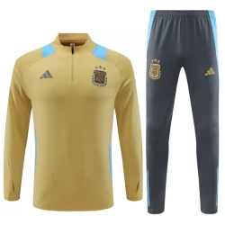 Dzieci Argentyna Komplet Bluza Treningowa 2024/25 - Gold