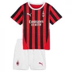 Dzieci Koszulka AC Milan Komplet 2024/25 Domowa