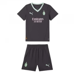 Dzieci Koszulka AC Milan Komplet 2024/25 Trzecia