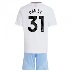 Dzieci Koszulka Aston Villa Bailey #31 Komplet 2024/25 Wyjazdowa