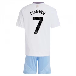 Dzieci Koszulka Aston Villa McGinn #7 Komplet 2024/25 Wyjazdowa