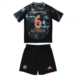 Dzieci Koszulka Bayern Monachium Joshua Kimmich #6 Komplet 2024/25 Wyjazdowa