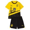Dzieci Koszulka BVB Borussia Dortmund Komplet 2023/24 Domowa