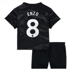 Dzieci Koszulka Chelsea FC Enzo Fernández #8 Komplet 2024/25 Trzecia