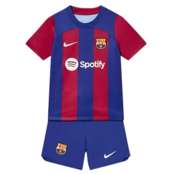 Dzieci Koszulka FC Barcelona Komplet 2023/24 Domowa