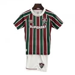 Dzieci Koszulka Fluminense Komplet 2025/26 Domowa