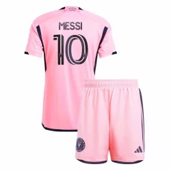 Dzieci Koszulka Inter Miami CF Lionel Messi #10 Komplet 2024/25 Domowa