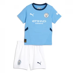 Dzieci Koszulka Manchester City Komplet 2024/25 Domowa