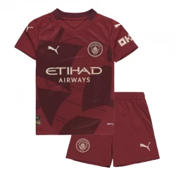 Dzieci Koszulka Manchester City Komplet 2024/25 Trzecia