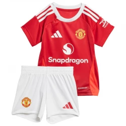 Dzieci Koszulka Manchester United Komplet 2024/25 Domowa