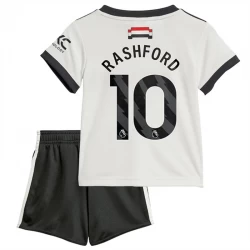 Dzieci Koszulka Manchester United Marcus Rashford #10 Komplet 2024/25 Trzecia