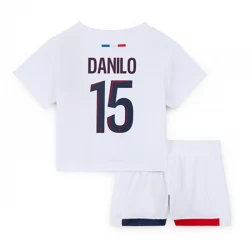 Dzieci Koszulka Paris Saint-Germain PSG Danilo #15 Komplet 2024/25 Wyjazdowa