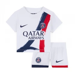 Dzieci Koszulka Paris Saint-Germain PSG Komplet 2024/25 Wyjazdowa