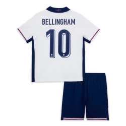 Dzieci Koszulka Piłkarska Anglia Jude Bellingham #10 Komplet Euro 2024 Domowa