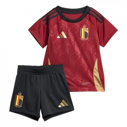 Dzieci Koszulka Piłkarska Belgia Komplet Euro 2024 Domowa