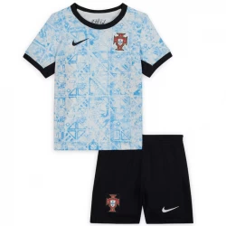 Dzieci Koszulka Piłkarska Portugalia Komplet Euro 2024 Wyjazdowa