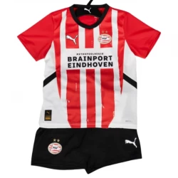Dzieci Koszulka PSV Eindhoven Komplet 2024/25 Domowa