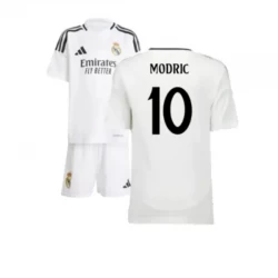 Dzieci Koszulka Real Madryt Modric #10 Komplet 2024/25 Domowa