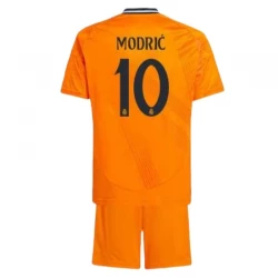 Dzieci Koszulka Real Madryt Modric #10 Komplet 2024/25 Wyjazdowa
