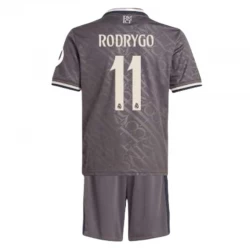 Dzieci Koszulka Real Madryt Rodrygo #11 Komplet 2024/25 HP Trzecia