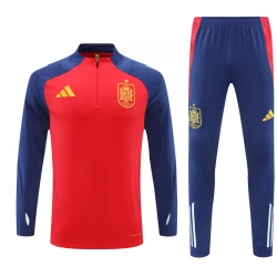 Hiszpania Komplet Bluza Treningowa 2024/25 - Czerwony