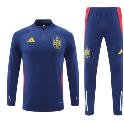 Hiszpania Komplet Bluza Treningowa 2024/25 - Niebieski