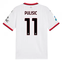 Koszulka AC Milan Christian Pulisic #11 2024/25 Wyjazdowa