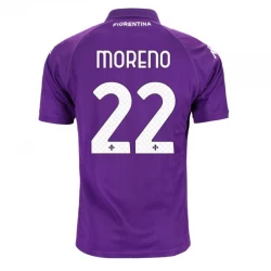 Koszulka ACF Fiorentina Moreno #22 2024/25 Domowa