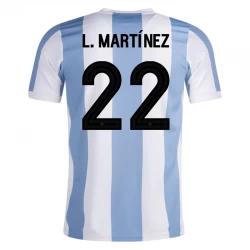 Koszulka Argentyna L. Martinez #22 2024 50th Anniversary Domowa
