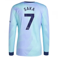 Koszulka Arsenal FC Bukayo Saka #7 2024/25 Trzecia Długi Rękaw