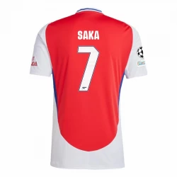 Koszulka Arsenal FC Bukayo Saka #7 2024/25 UCL Domowa