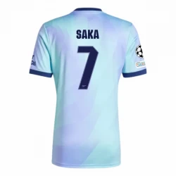 Koszulka Arsenal FC Bukayo Saka #7 2024/25 UCL Trzecia