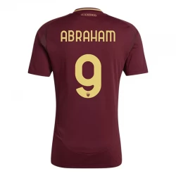 Koszulka AS Roma Abraham #9 2024/25 Domowa