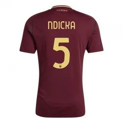 Koszulka AS Roma Ndicka #5 2024/25 Domowa