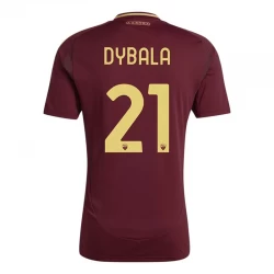 Koszulka AS Roma Paulo Dybala #21 2024/25 Domowa