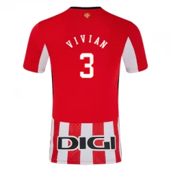 Koszulka Athletic Club Bilbao Vivian #3 2024/25 Domowa