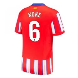 Koszulka Atlético Madryt Koke #6 2024/25 Domowa