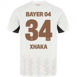 Koszulka Bayer 04 Leverkusen Granit Xhaka #34 2024/25 Wyjazdowa