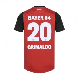 Koszulka Bayer 04 Leverkusen Grimaldo #20 2024/25 Domowa
