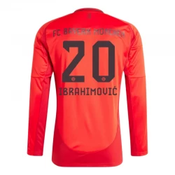 Koszulka Bayern Monachium Ibrahimovic #20 2024/25 Domowa Długi Rękaw