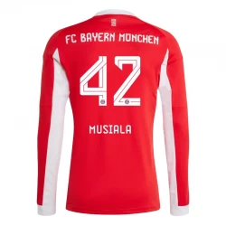 Koszulka Bayern Monachium Jamal Musiala #42 2025/26 Domowa Długi Rękaw
