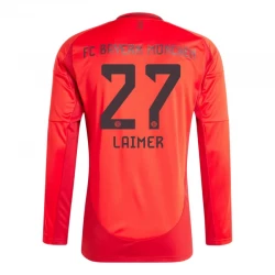 Koszulka Bayern Monachium Laimer #27 2024/25 Domowa Długi Rękaw