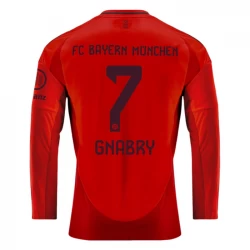 Koszulka Bayern Monachium Serge Gnabry #7 2024/25 Domowa Długi Rękaw